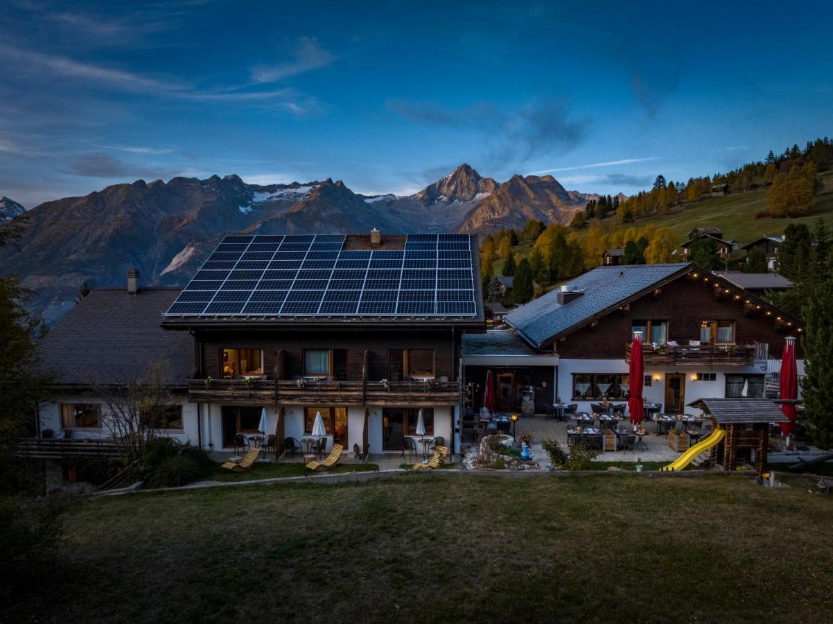 Hotel Restaurant Bürchnerhof Bürchen Exterior foto